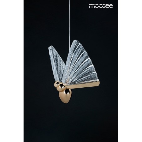 MOOSEE lampa wisząca BUTTERFLY M złota