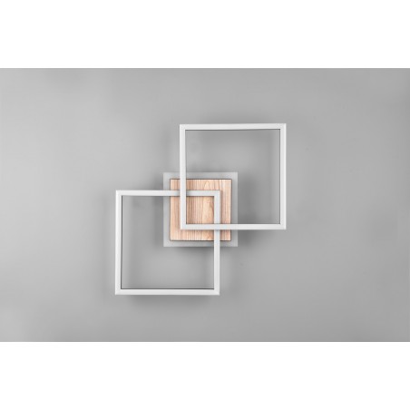 RL Lampa natynkowa LED GIRO R62793635 drewno jasne i ciemne, biały