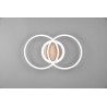 RL Lampa natynkowa LED GIRO R62783635 drewno jasne i ciemne, biały