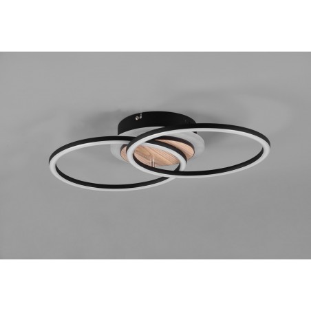 RL Lampa natynkowa LED GIRO R62783635 drewno jasne i ciemne, biały