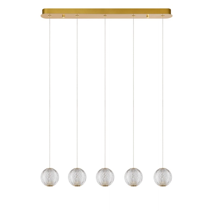Lucide Lampa wisząca LED nowoczesna CINTRA 13499/21/60 złoty i odcienie złota