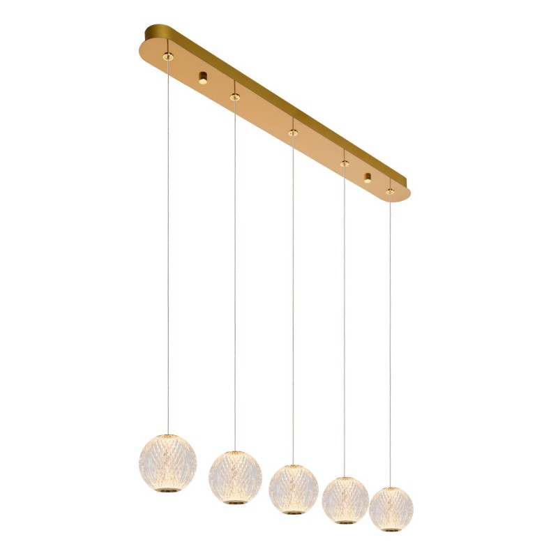 Lucide Lampa wisząca LED nowoczesna CINTRA 13499/21/60 złoty i odcienie złota