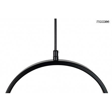 MOOSEE lampa wisząca SPINNER 26 czarna