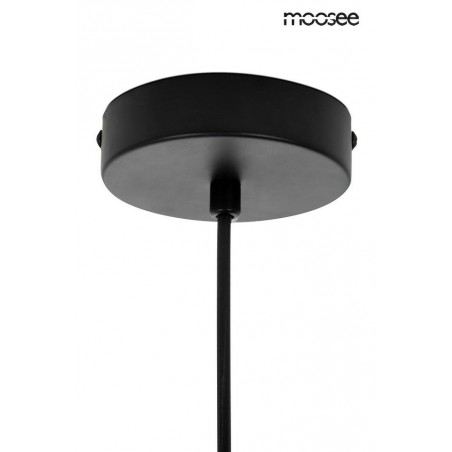 MOOSEE lampa wisząca SPINNER 26 czarna