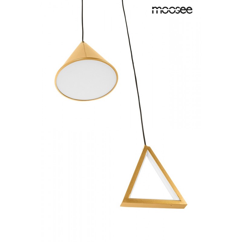 MOOSEE lampa wisząca ACUSTICA złota