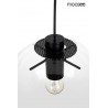 MOOSEE lampa wisząca SANDRA 35 czarna