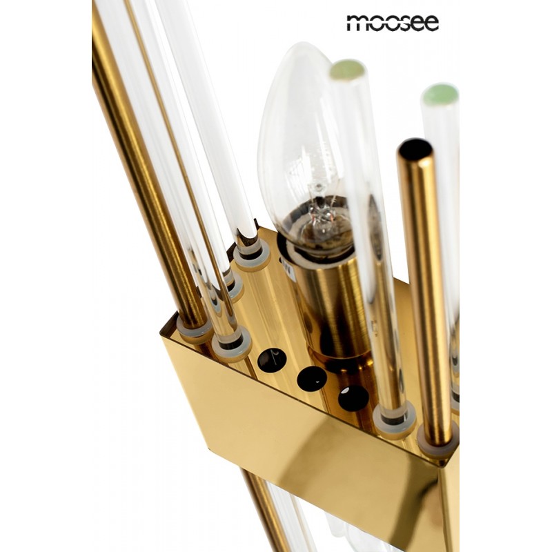 MOOSEE lampa ścienna SLANT złota