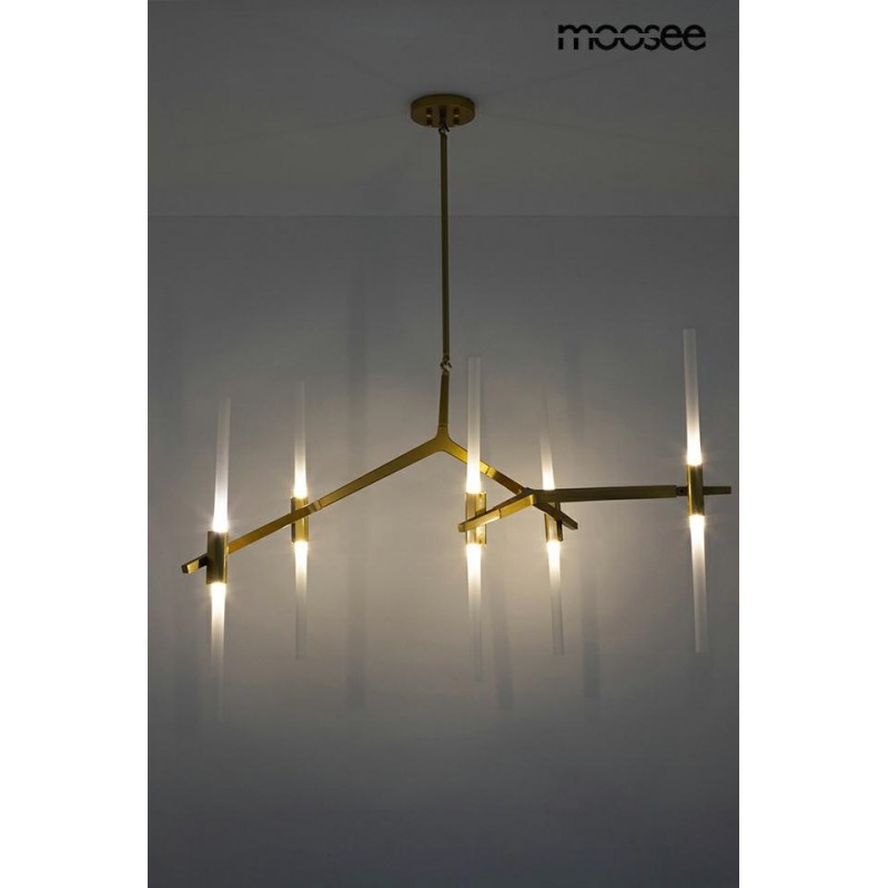 MOOSEE lampa wisząca CANDELABR 10 złota
