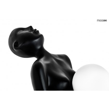 MOOSEE lampa podłogowa HUMAN czarna