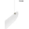 MOOSEE lampa wisząca CONTEO biała
