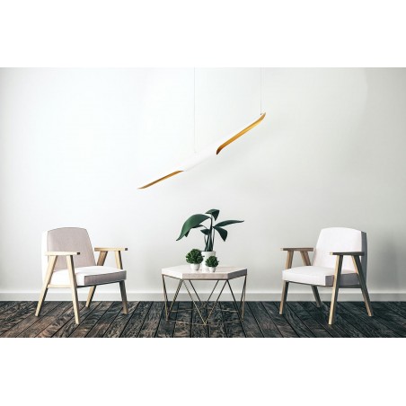 MOOSEE lampa wisząca CONTEO biała