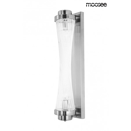 MOOSEE lampa ścienna COLUMN 60 srebrna
