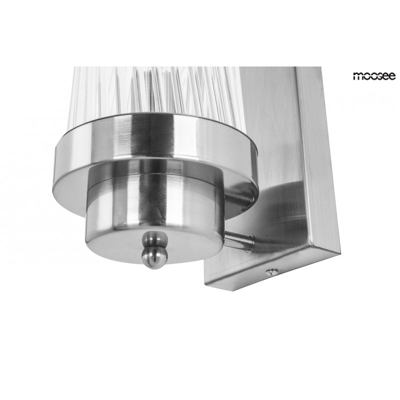 MOOSEE lampa ścienna COLUMN 60 srebrna