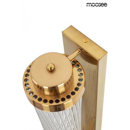 MOOSEE lampa ścienna COLUMN 40 złota