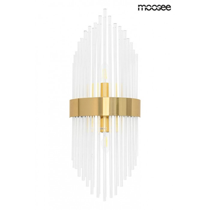 MOOSEE lampa ścienna FLORENS S złota
