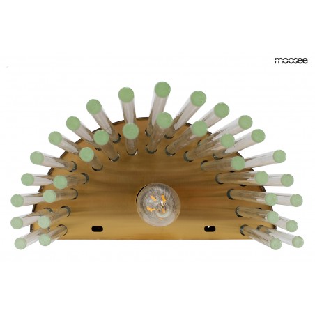 MOOSEE lampa ścienna FLORENS S złota