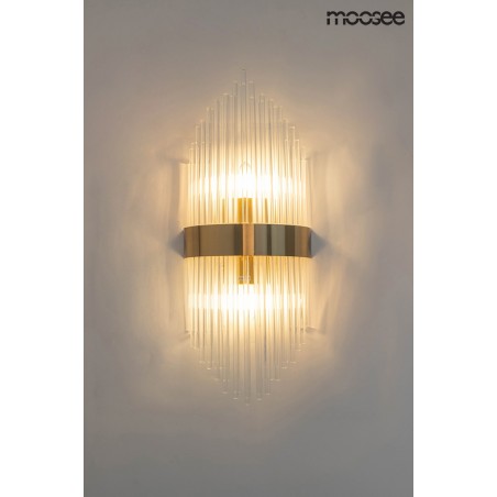 MOOSEE lampa ścienna FLORENS S złota
