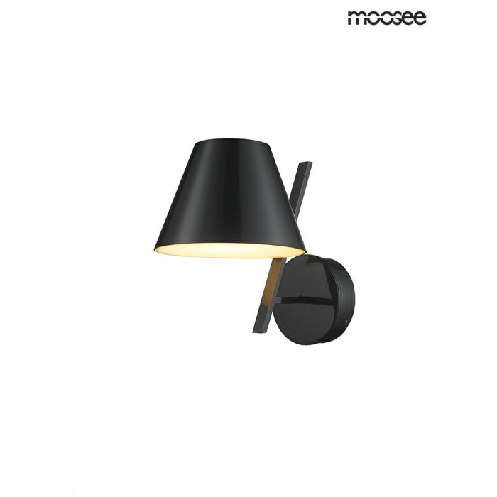 MOOSEE lampa ścienna MAGO czarna