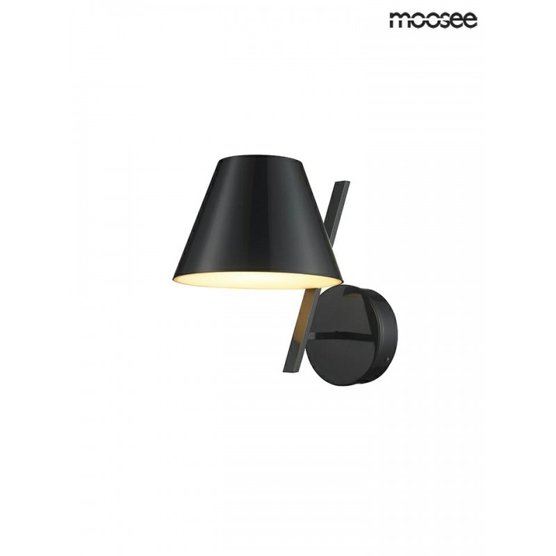 MOOSEE lampa ścienna MAGO czarna