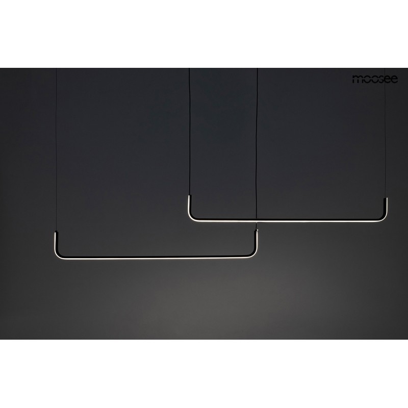 MOOSEE lampa wisząca SHAPE DUO 120 czarna
