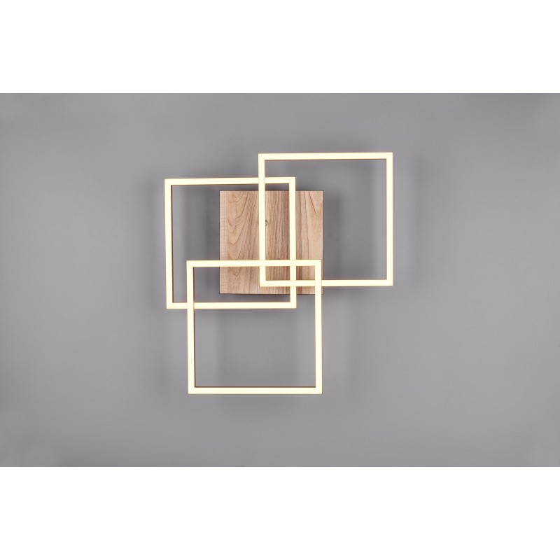 RL Lampa natynkowa LED MOBILE R62883135 drewno jasne i ciemne, biały