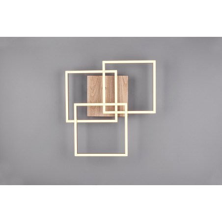 RL Lampa natynkowa LED MOBILE R62883135 drewno jasne i ciemne, biały