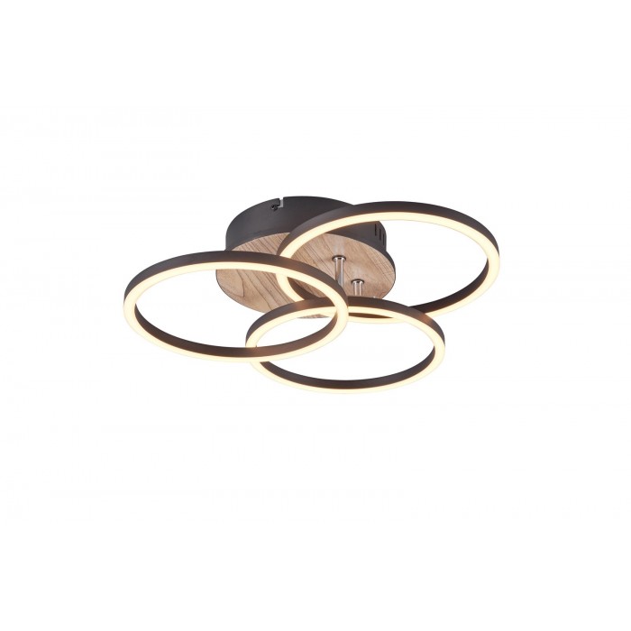 RL Lampa natynkowa LED CIRCLE R62823135 drewno jasne i ciemne