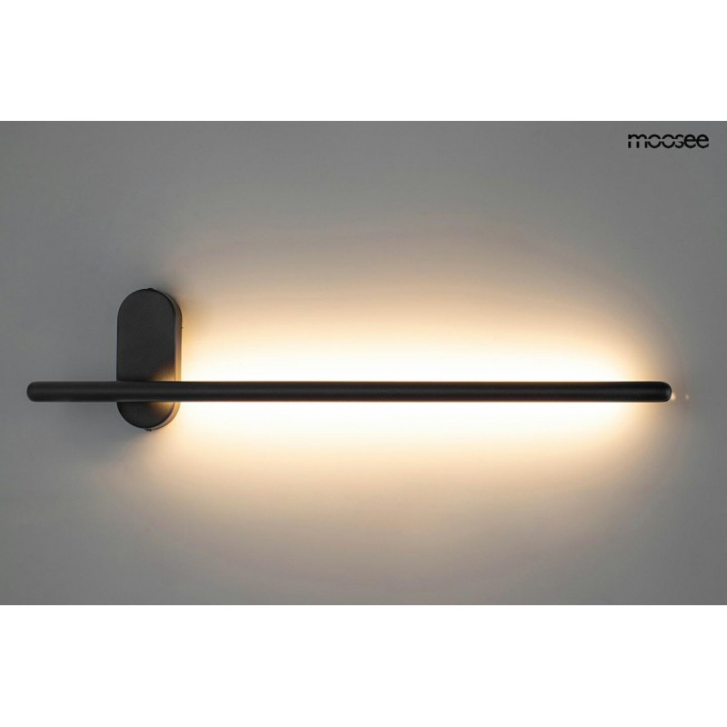 MOOSEE lampa ścienna TOBIA czarna