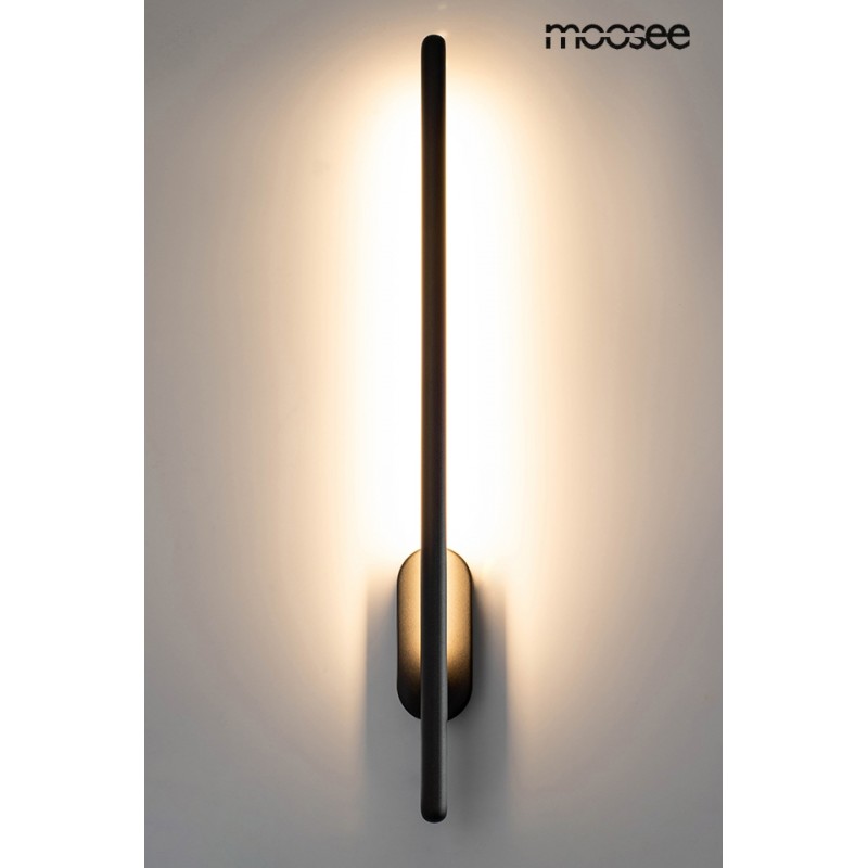 MOOSEE lampa ścienna TOBIA czarna