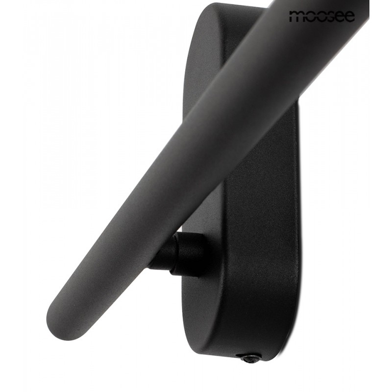 MOOSEE lampa ścienna TOBIA czarna