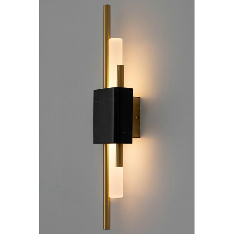 MOOSEE lampa ścienna EVANS czarna / złota