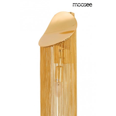 MOOSEE lampa ścienna LAMBADA złota