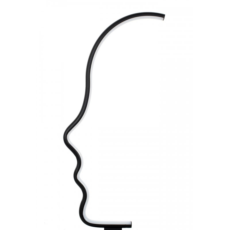 Lampa stołowa FACE TABLE czarna