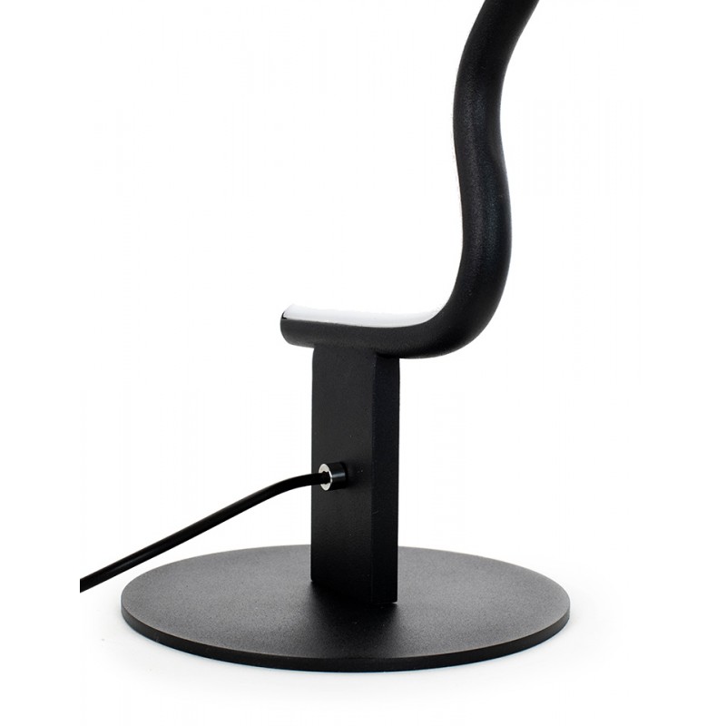 Lampa stołowa FACE TABLE czarna