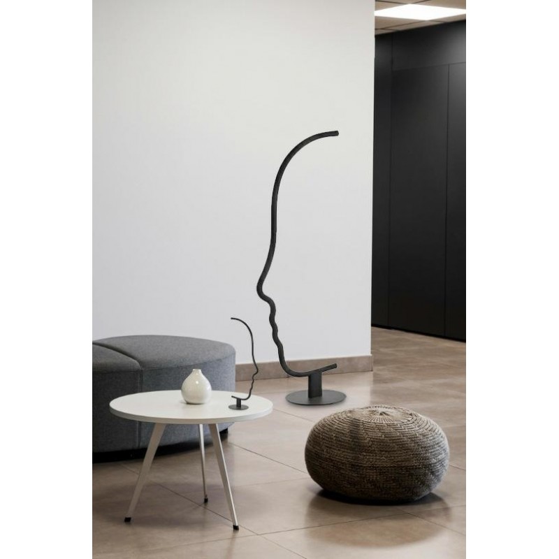 Lampa stołowa FACE TABLE czarna