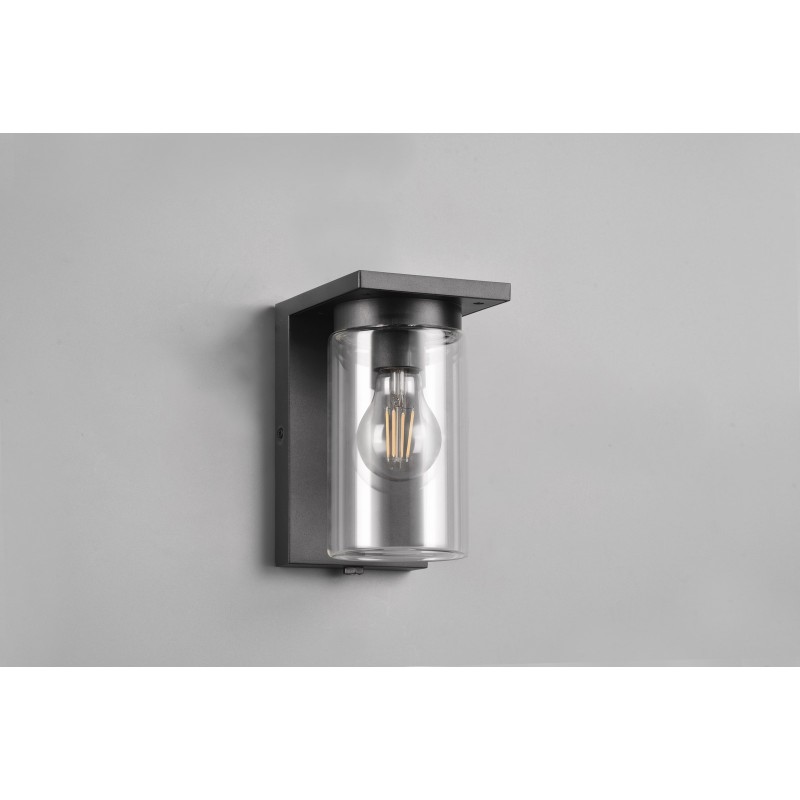 Trio Lampa zewnętrzna ścienna ARDILA - CZUJNIK ZMIERZCHU 211660132 czarny