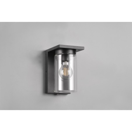 Trio Lampa zewnętrzna ścienna ARDILA - CZUJNIK ZMIERZCHU 211660132 czarny