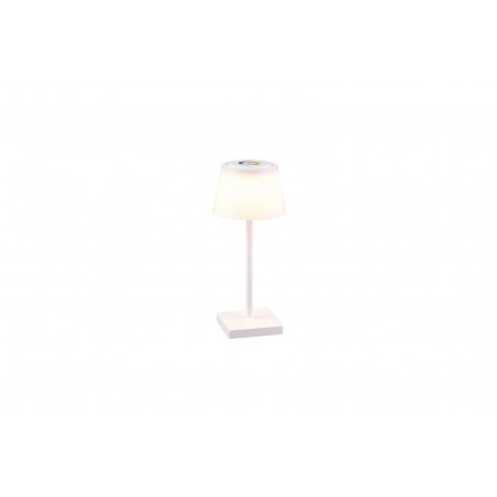 RL Lampa zewnętrzna przenośna SANCHEZ R54126131 biały, czarny