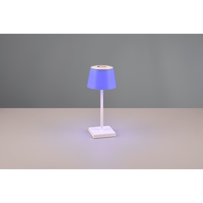 RL Lampa zewnętrzna przenośna SANCHEZ R54126131 biały, czarny