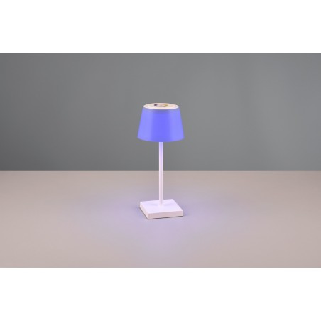 RL Lampa zewnętrzna przenośna SANCHEZ R54126131 biały, czarny