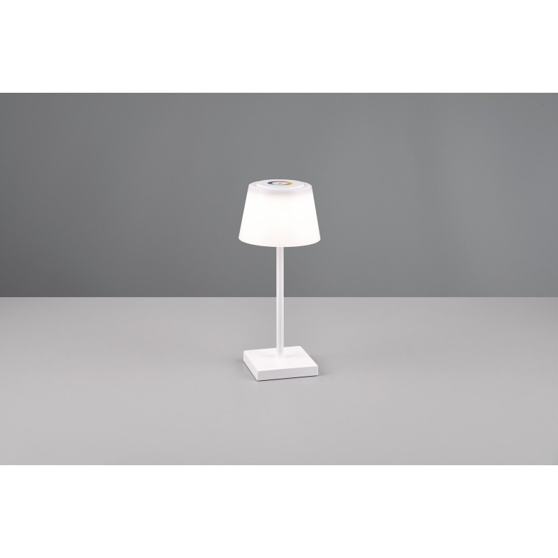 RL Lampa zewnętrzna przenośna SANCHEZ R54126131 biały, czarny