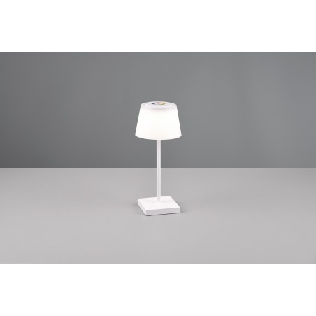 RL Lampa zewnętrzna przenośna SANCHEZ R54126131 biały, czarny