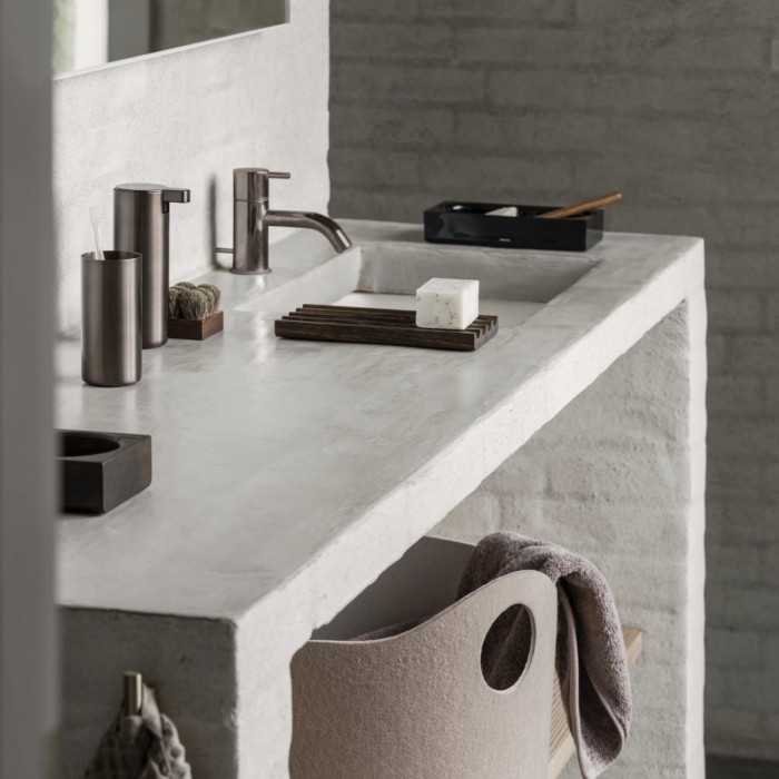 Blomus Kubek na szczoteczki MODO, burnd metal