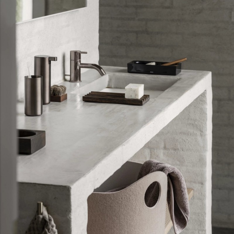 Blomus Kubek na szczoteczki MODO, burnd metal