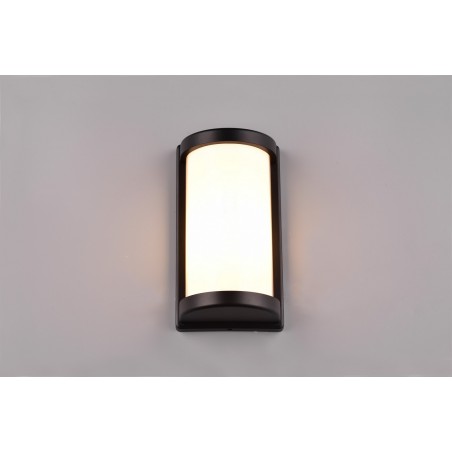 RL Lampa zewnętrzna ścienna PUELO R21186132 czarny, biały