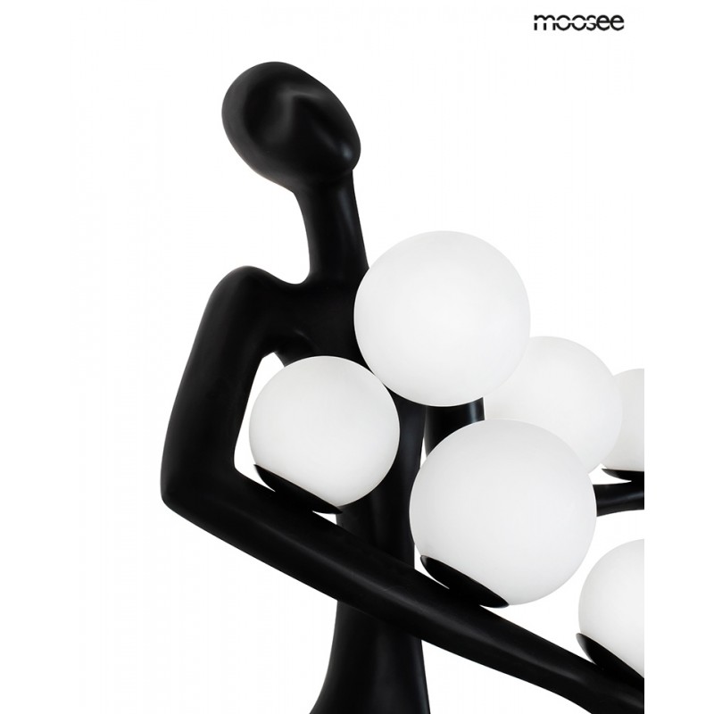 MOOSEE lampa podłogowa HUMAN DREAMER czarna