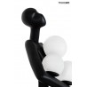 MOOSEE lampa podłogowa HUMAN DREAMER czarna