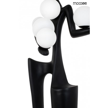 MOOSEE lampa podłogowa HUMAN DREAMER czarna
