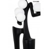 MOOSEE lampa podłogowa HUMAN DREAMER czarna