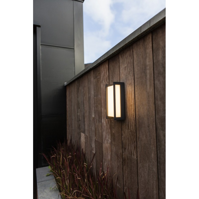 Lutec Lampa zewnętrzna ścienna QUBO 5193004118 antracyt